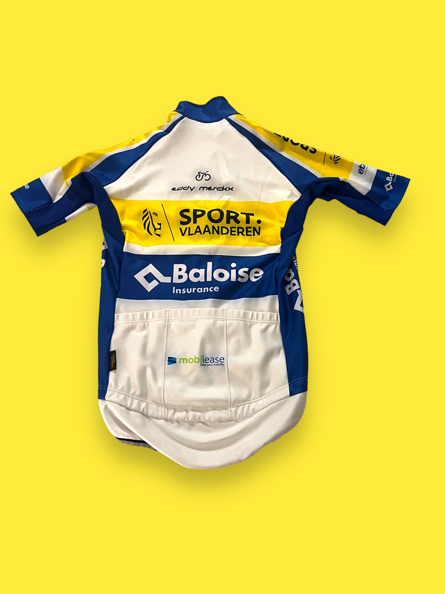 Short Sleeve Gabba Jersey Water-Resistant | Vermarc | Sport Vlaanderen / Baloise | Pro Cycling Kit