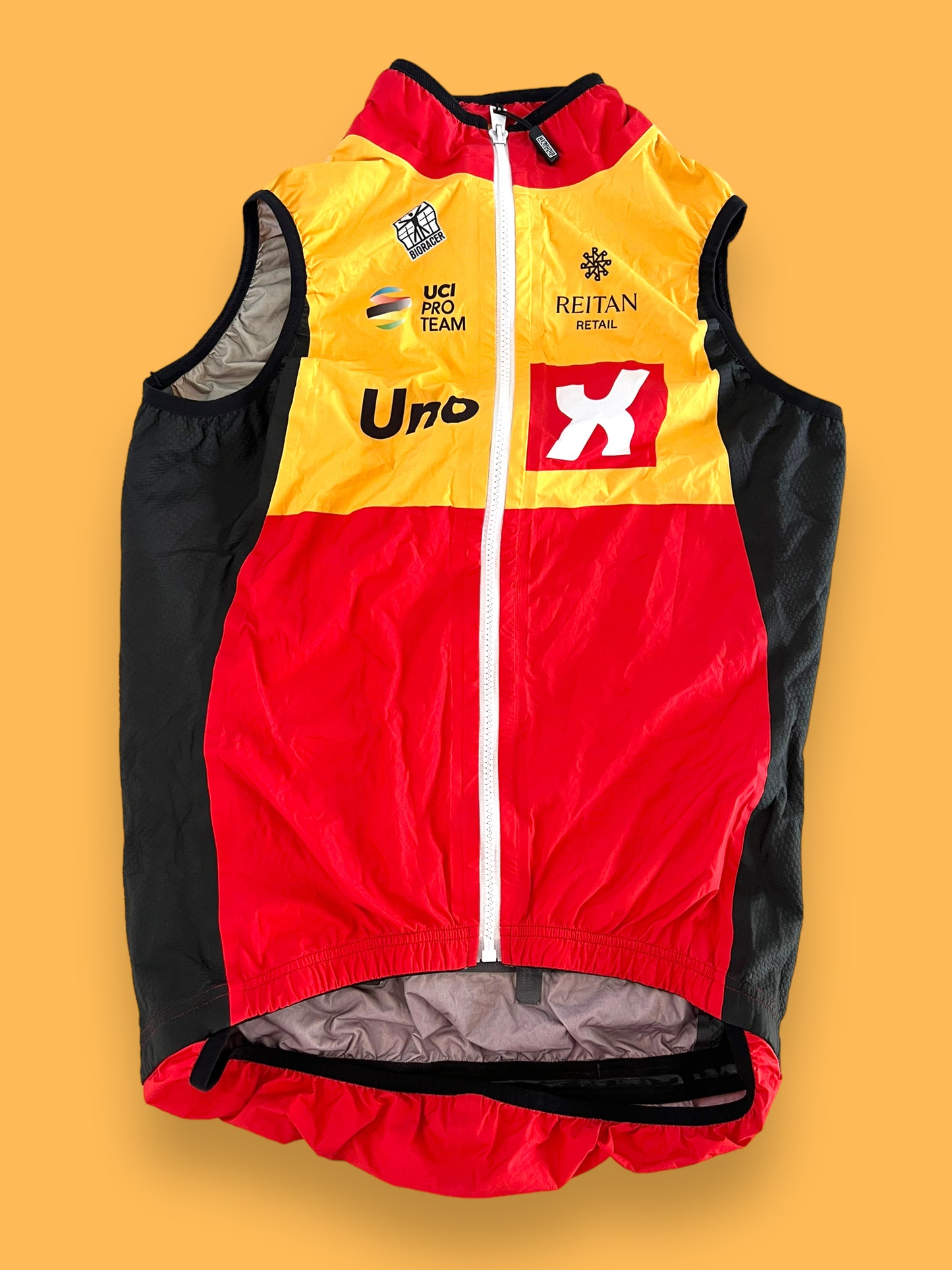 Rain Vest / Gilet Waterproof | Bioracer | Uno-X Pro Team | Pro Cycling Kit