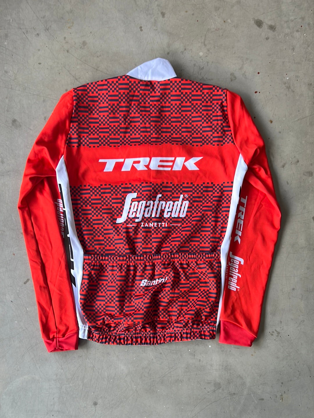 Long Sleeve Thermal Jersey | Santini | Trek Segafredo | Pro-Issued Cycling Kit