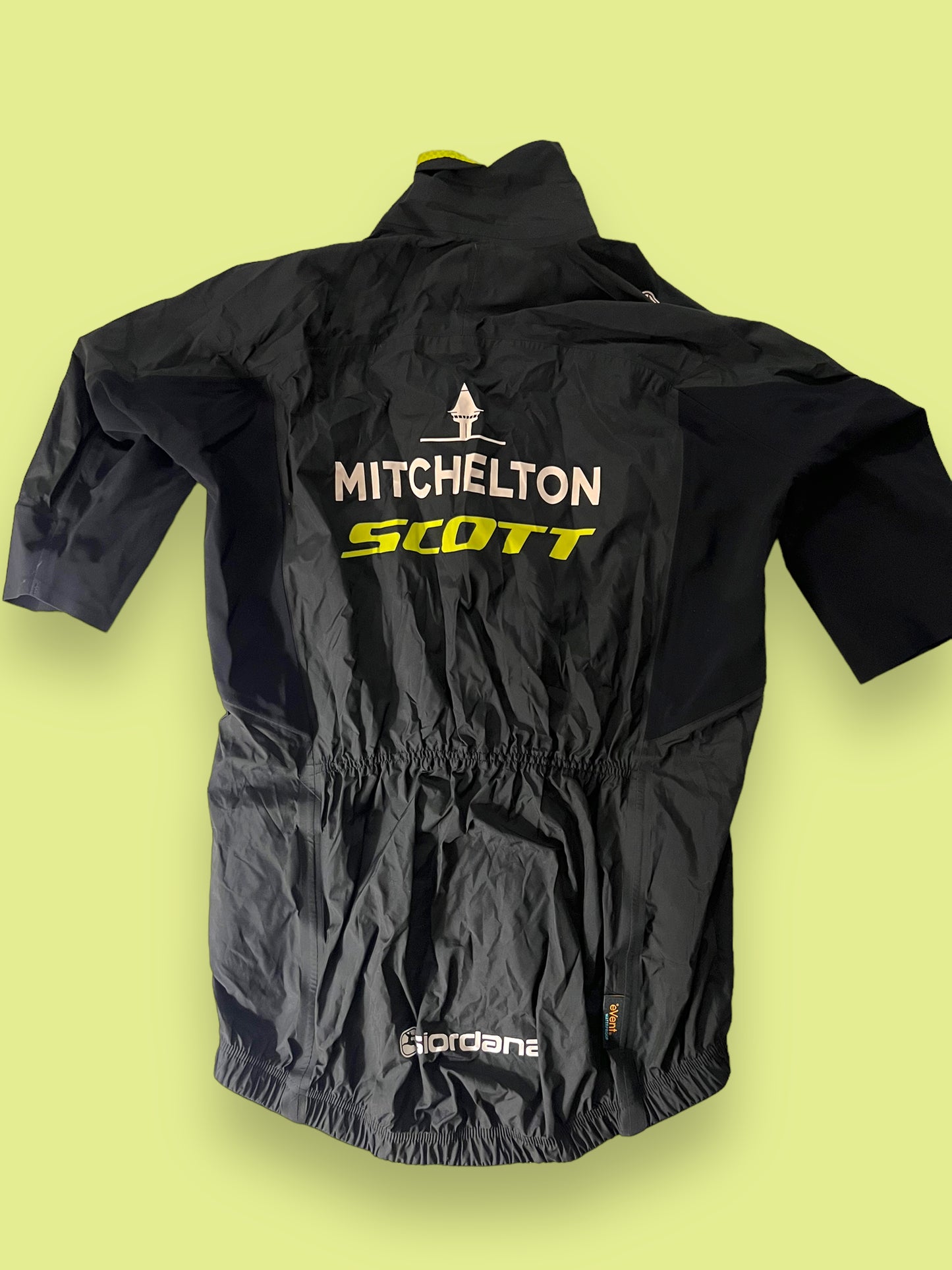 Rain Jacket Short Sleeve 'Monsoon Lyte' | Giordana | Mitchelton Scott Pro Team | Pro Cycling Kit