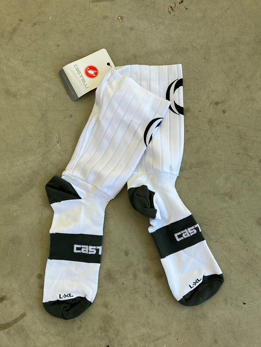 Fast Feet Aero Socks | Castelli | Ineos Grenadiers Pro-Issued Cycling Kit