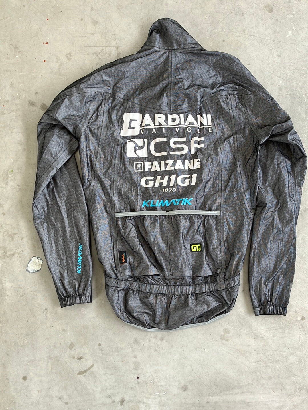 Rain Jacket | Ale | Bardiani | Pro-Issued Cycling Kit