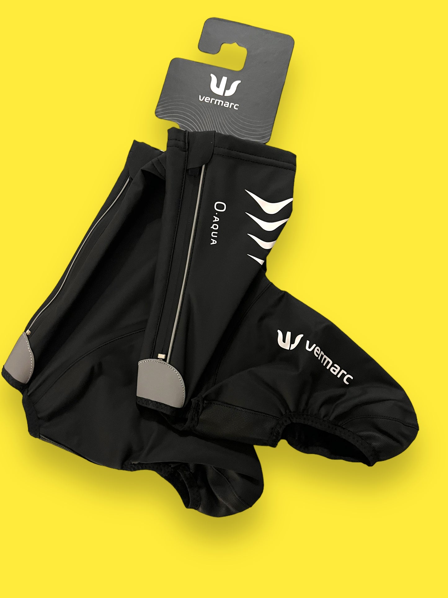 'O-Aqua' Rain Overshoes Waterproof Shoe Covers | Vermarc | Sport Vlaanderen / Baloise | Pro Cycling Kit