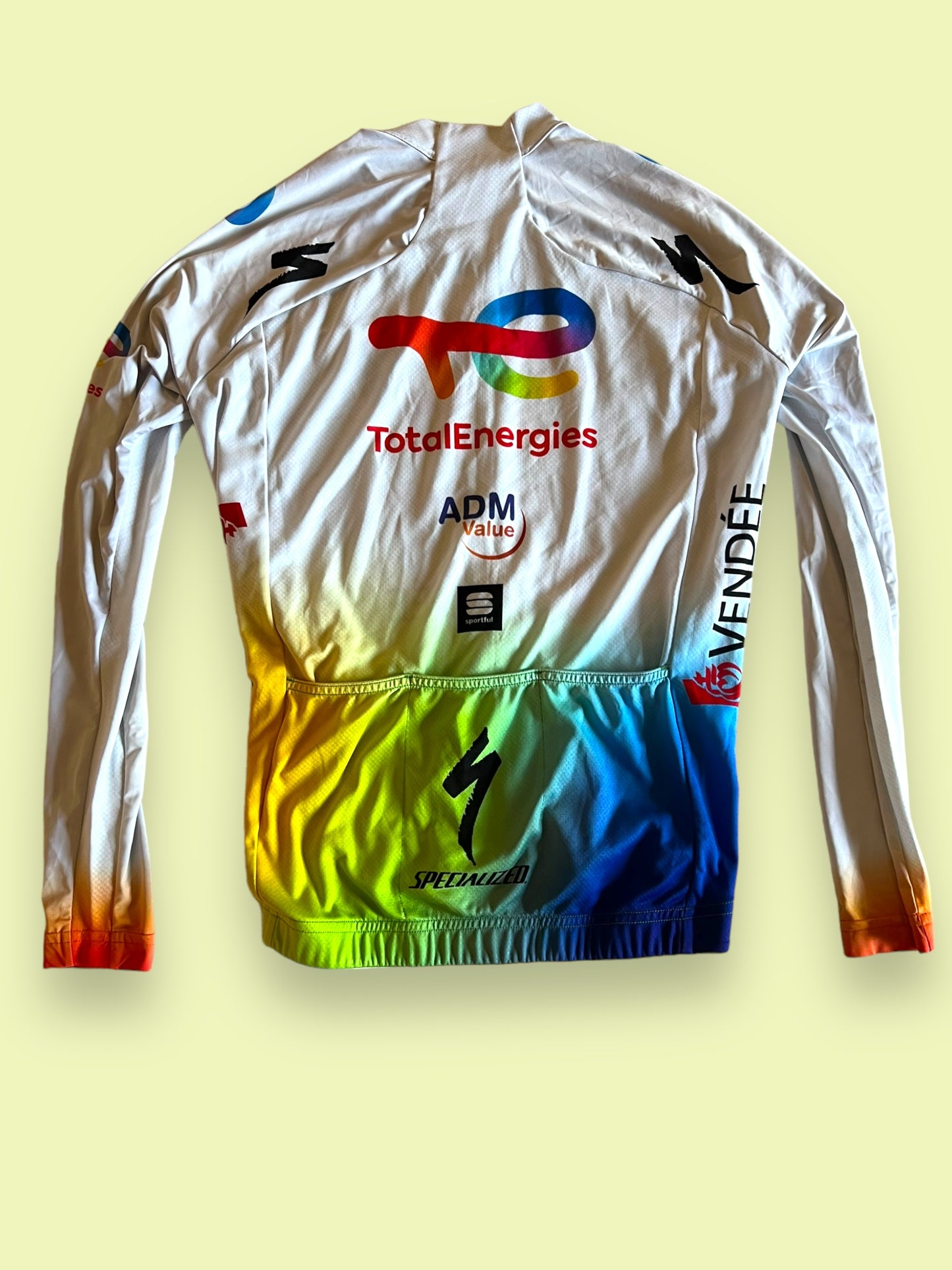 Light Long Sleeve Jersey | Sportful | Total Energies | Pro Cycling Kit