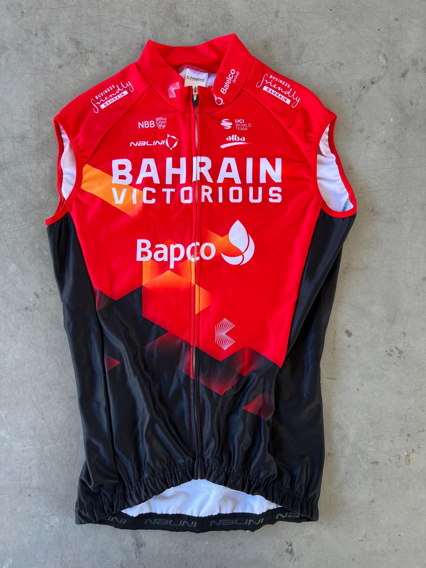 Bahrain | Nalini Bundle - Summer Jersey, Bibs, Thermal Gilet | M | Rider-Issued Pro Team Kit