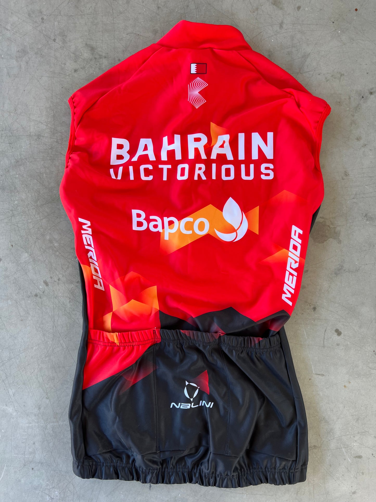 Bahrain | Nalini Bundle - Summer Jersey, Bibs, Thermal Gilet | M | Rider-Issued Pro Team Kit