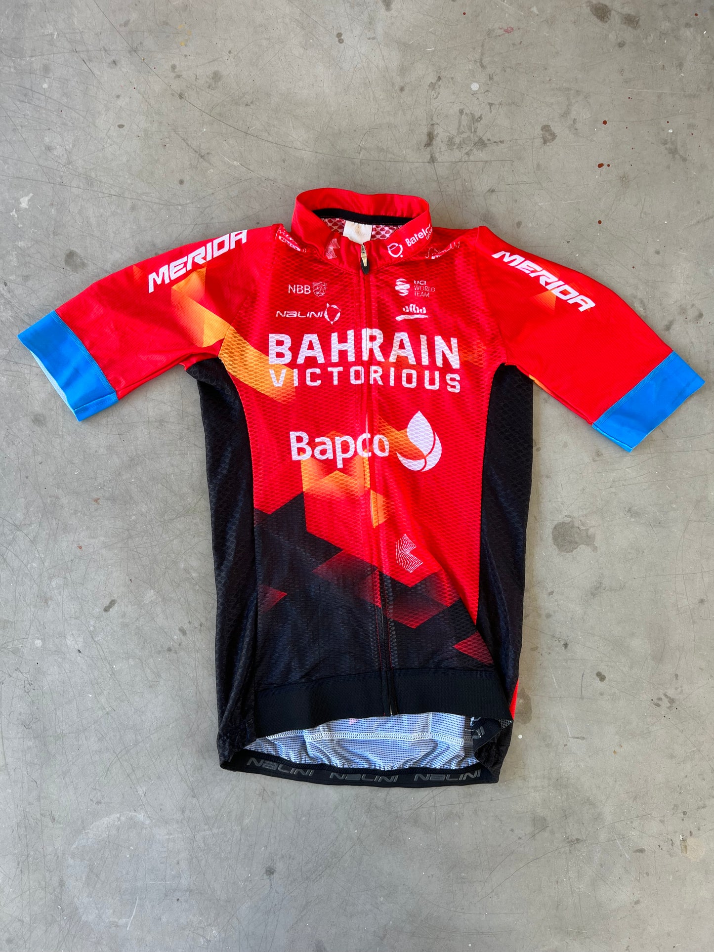 Bahrain | Nalini Bundle - Summer Jersey, Bibs, Thermal Gilet | M | Rider-Issued Pro Team Kit