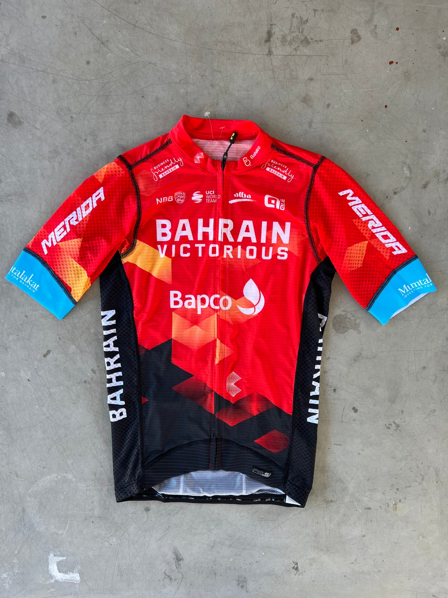 Bahrain | Ale Short Sleeve Jersey | L | Rider-Issued Pro Team Kit