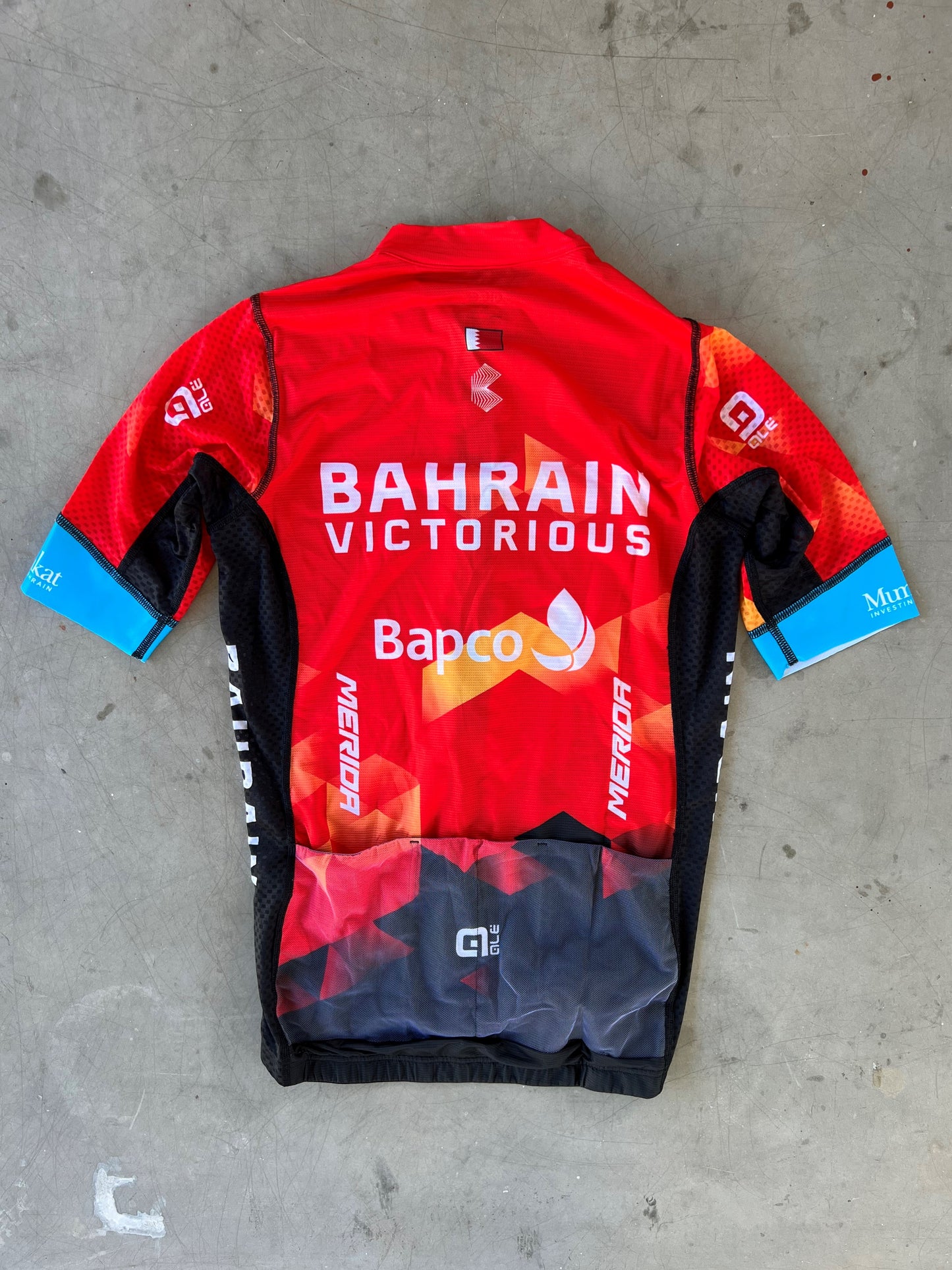 Bahrain | Ale Short Sleeve Jersey | L | Rider-Issued Pro Team Kit