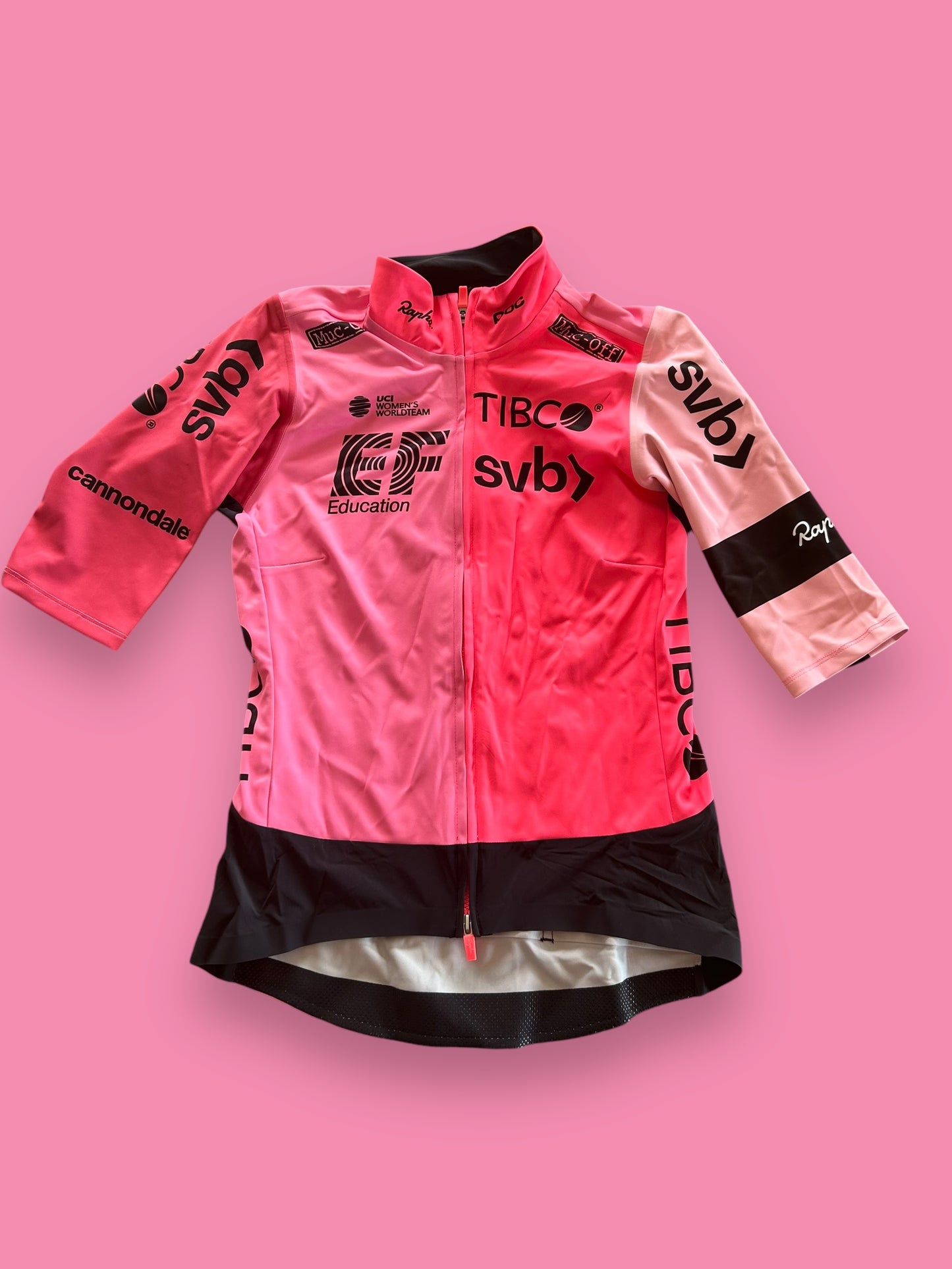 Womens Gore Tex Infinium Short Sleeve Jacket  | Rapha | EF Education First Tibco | Pro Team Cycling Kit