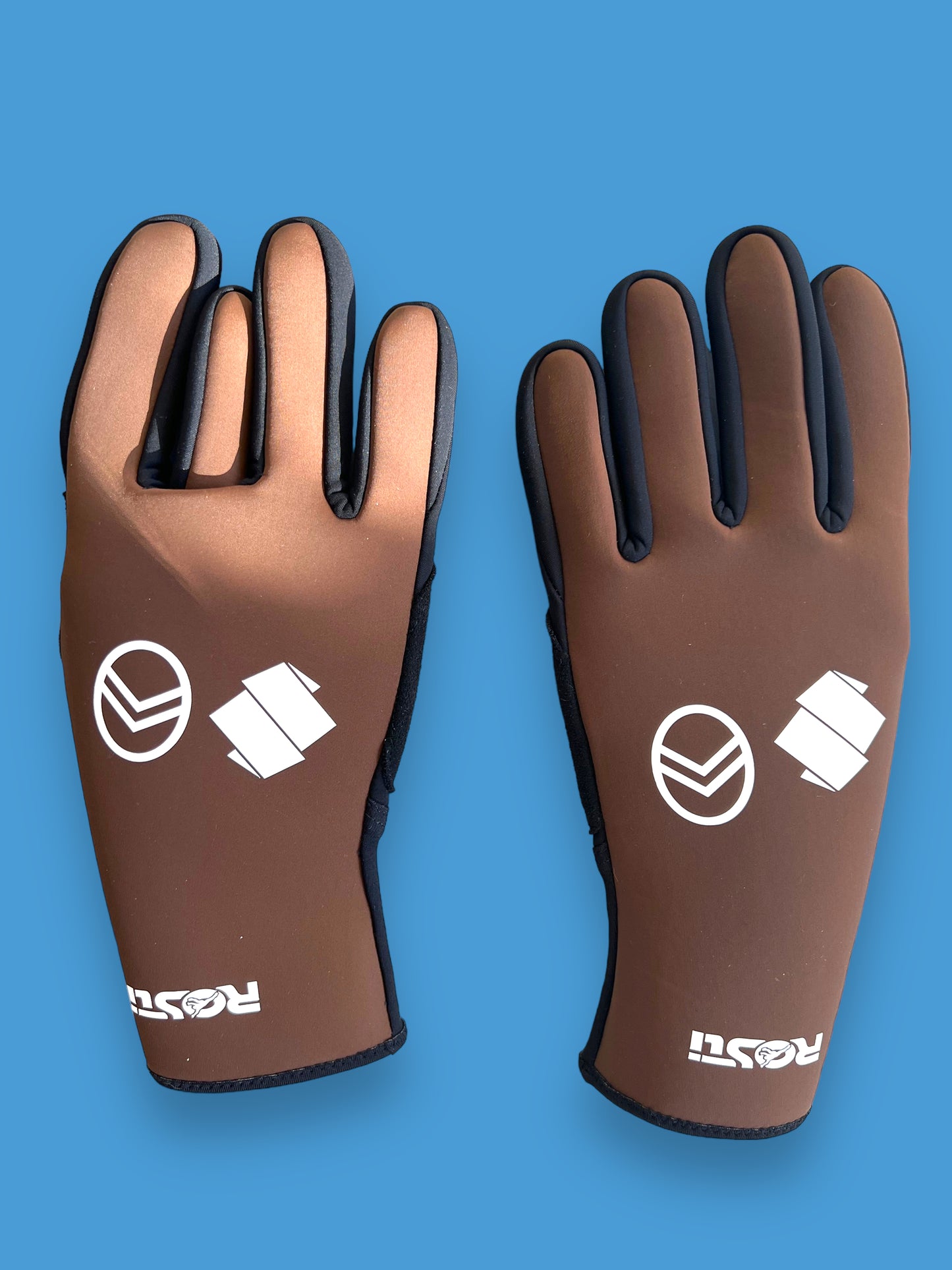 Neoprene Winter Gloves | Rosti | AG2R Citroen | Rider Cycling Kit