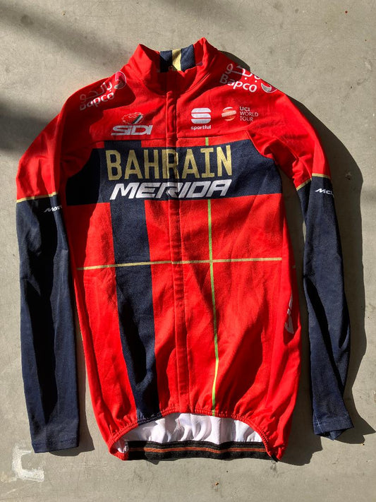 Bahrain | Sportful Long Sleeve Jersey | M | Rider-Issued Pro Team Kit