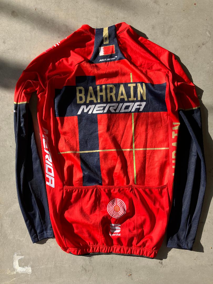 Bahrain | Sportful Long Sleeve Jersey | M | Rider-Issued Pro Team Kit