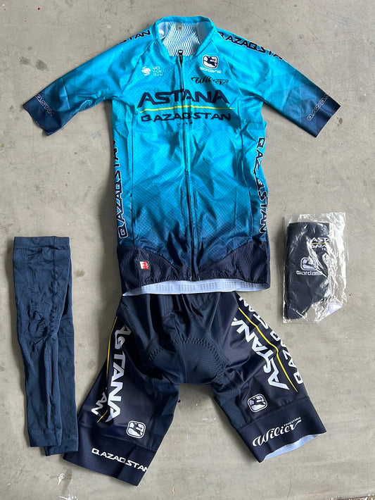 Summer Jersey, Bib Shorts & Socks Bundle | Giordana | Astana | Pro Team Cycling Kit