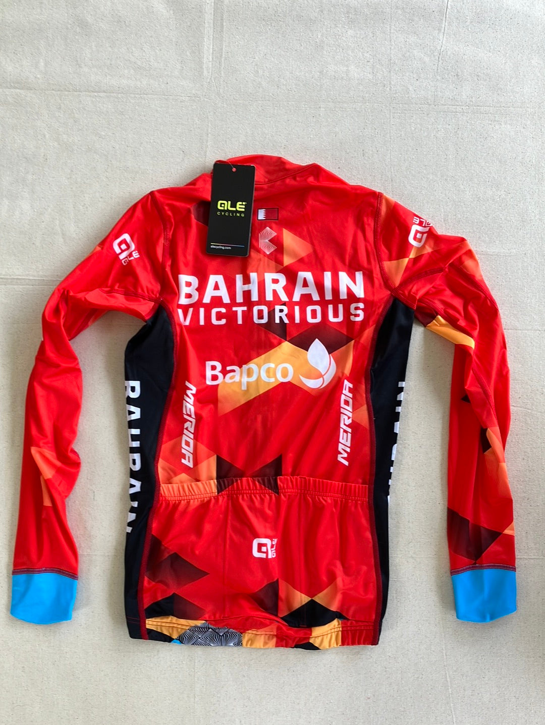 Lightweight Jersey Long Sleeve | Ale | Team Bahrain Victorious | Pro Cycling Kit