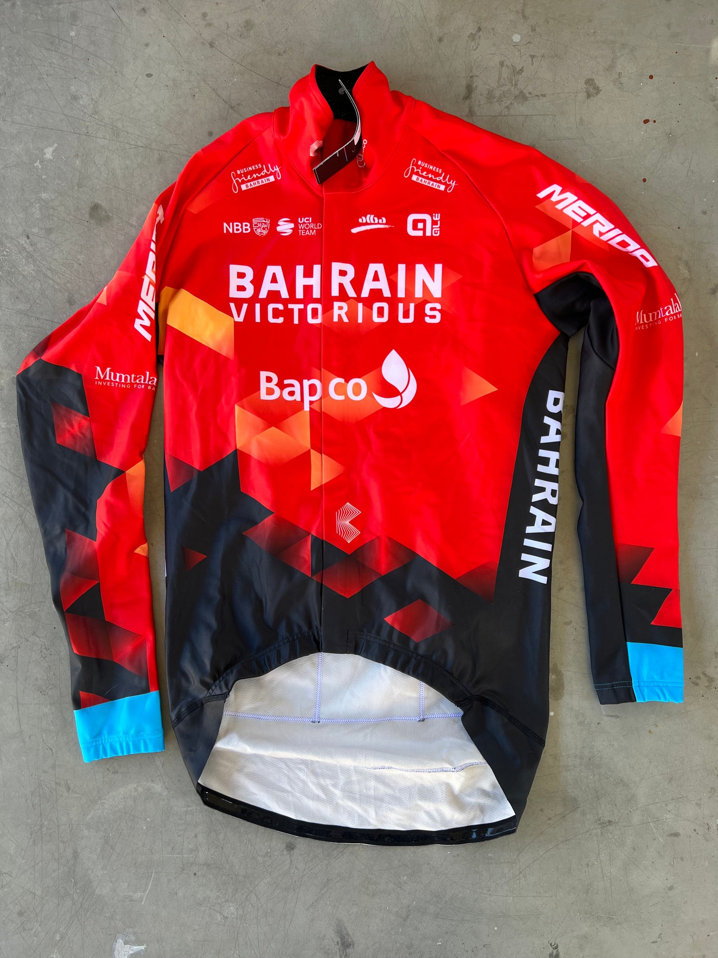 Bahrain | Ale Bundle - Jacket and Bibs | S/M | Rider-Issued Pro Team Kit