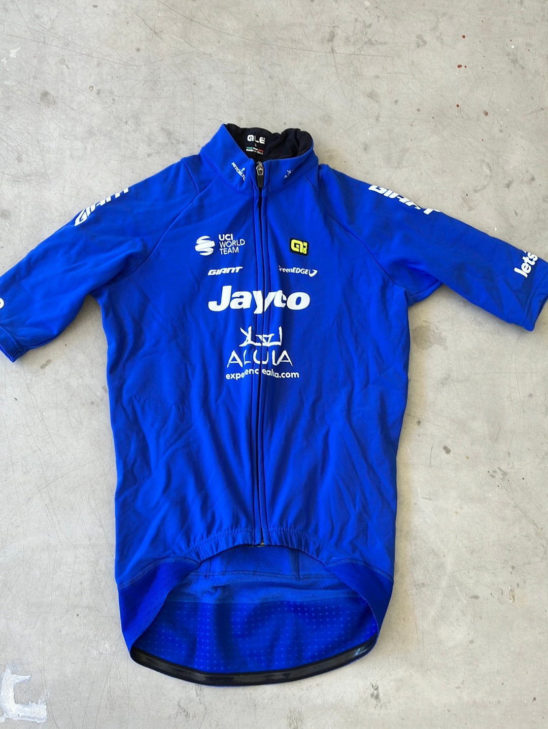 Gabba Jersey Short Sleeve | Ale | Jayco Alula Men's | Pro-Issued Cycling Kit