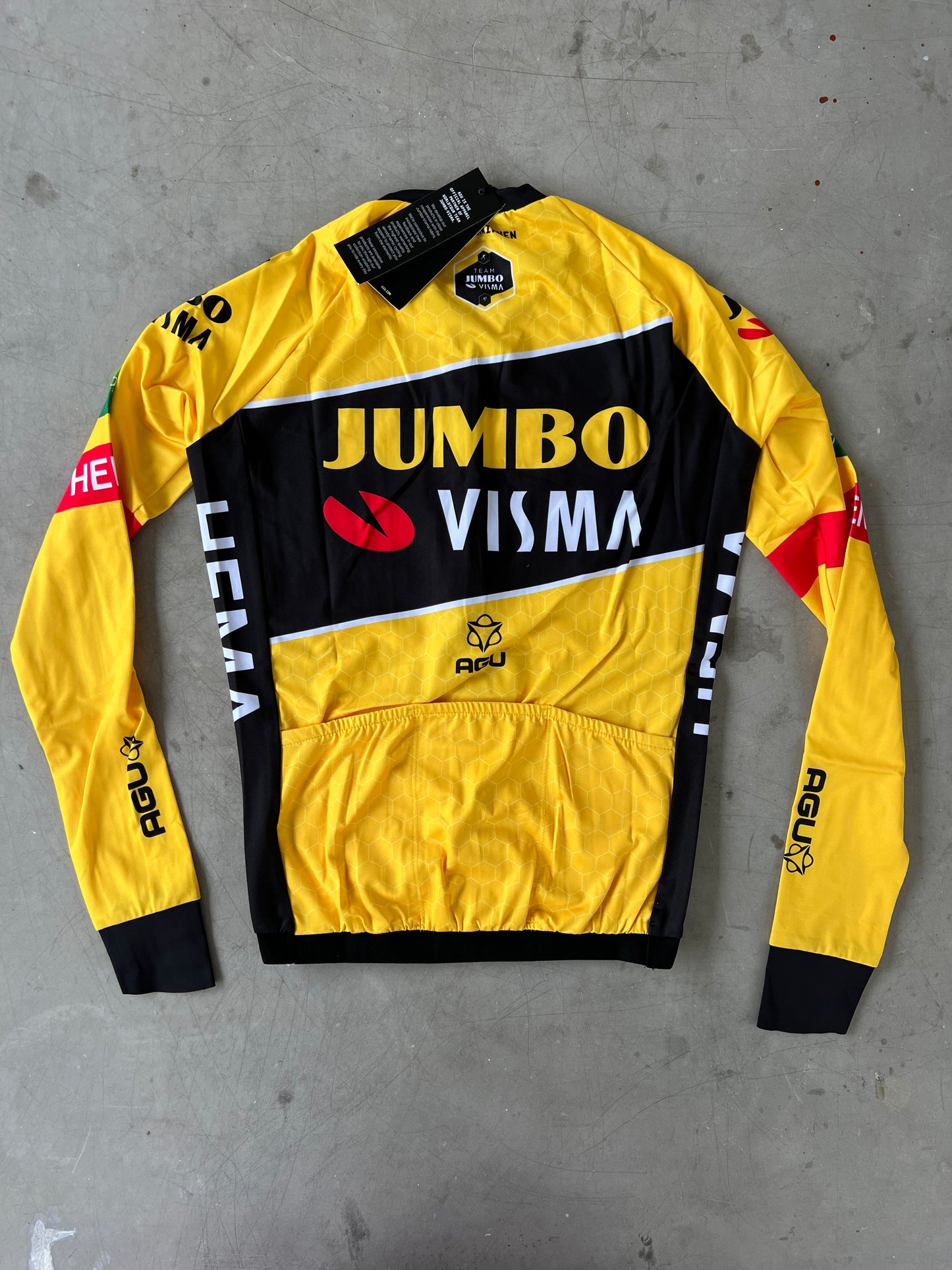 Jumbo Visma | Agu Long Sleeve Jersey | Rider-Issued Pro Team Kit