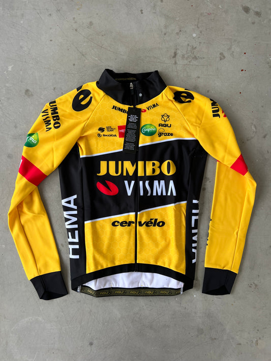 Jumbo Visma | Agu Long Sleeve Thermal Jersey | Rider-Issued Pro Team Kit