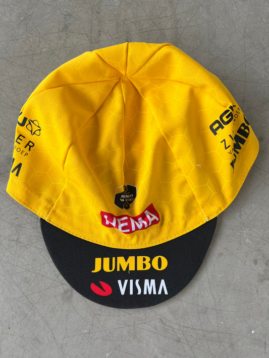 Jumbo Visma | Agu Cycling Cap | Rider-Issued Pro Team Kit