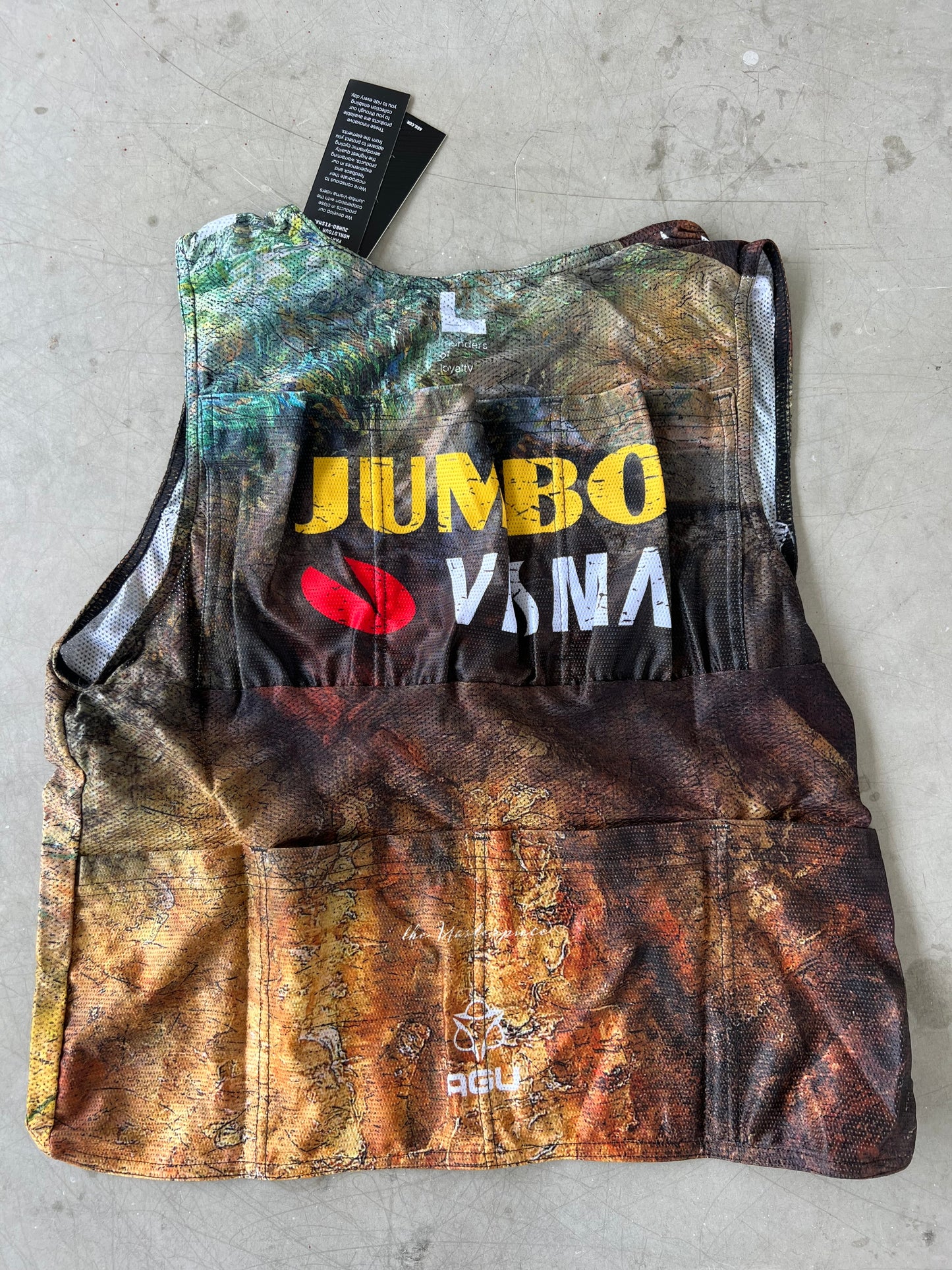 Jumbo Visma | Agu Bidon Vest - Tour De France Edition | M | Rider-Issued Pro Team Kit