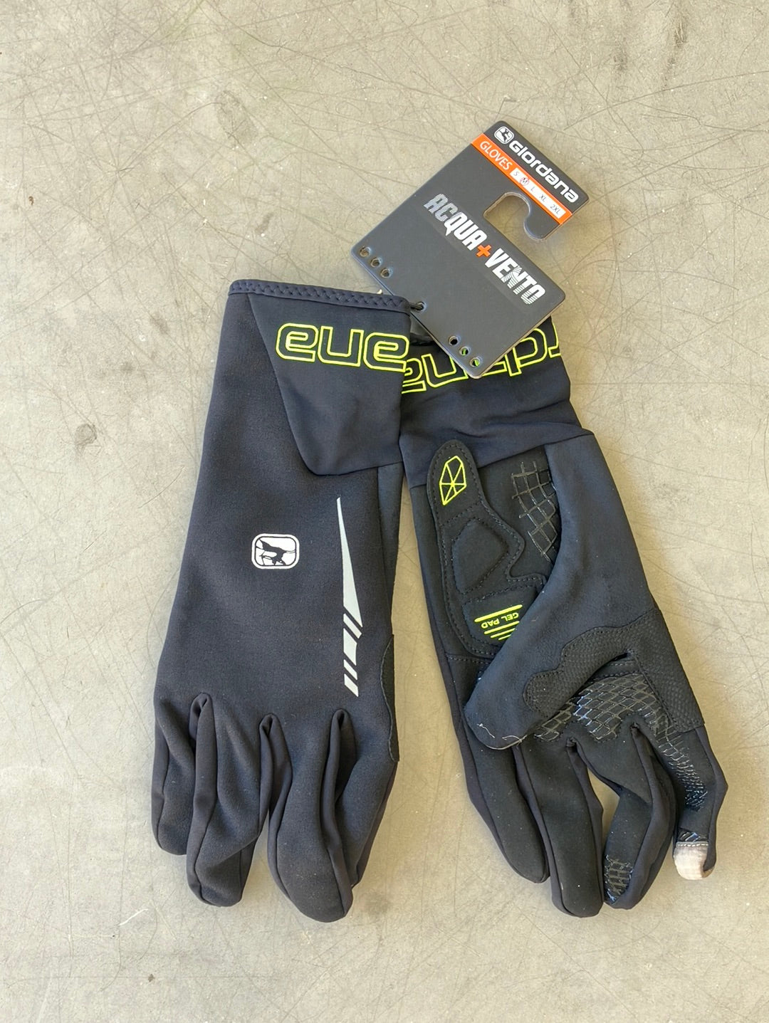 Thermal Winter Gloves Long FInger  | Giordana | Mitchelton Scott | Pro Cycling Kit