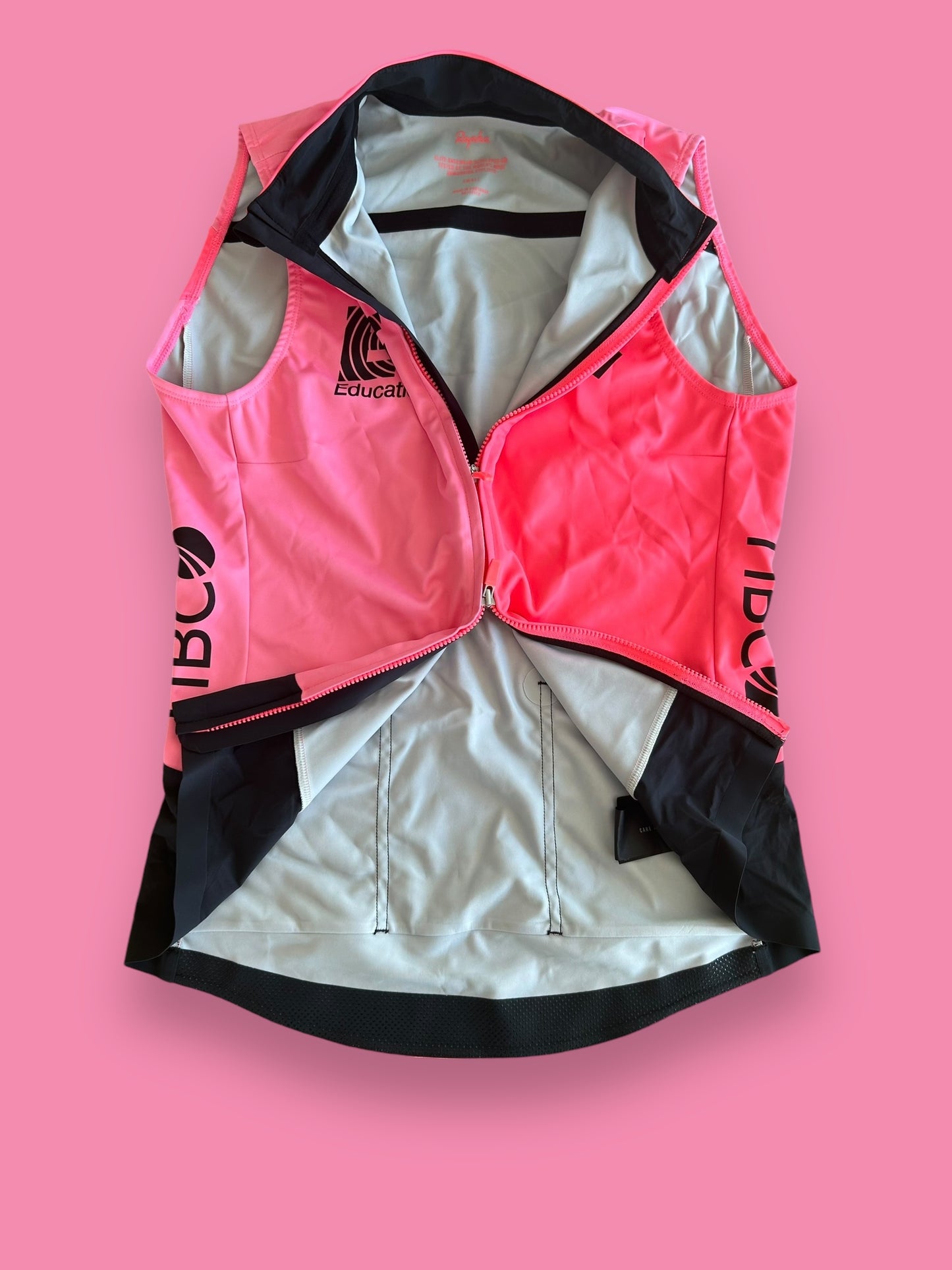 Winter Gore Tex Infinium Windstopper Thermal Vest Womens | Rapha Pro Team |  EF Education First  | Pro Cycling Kit