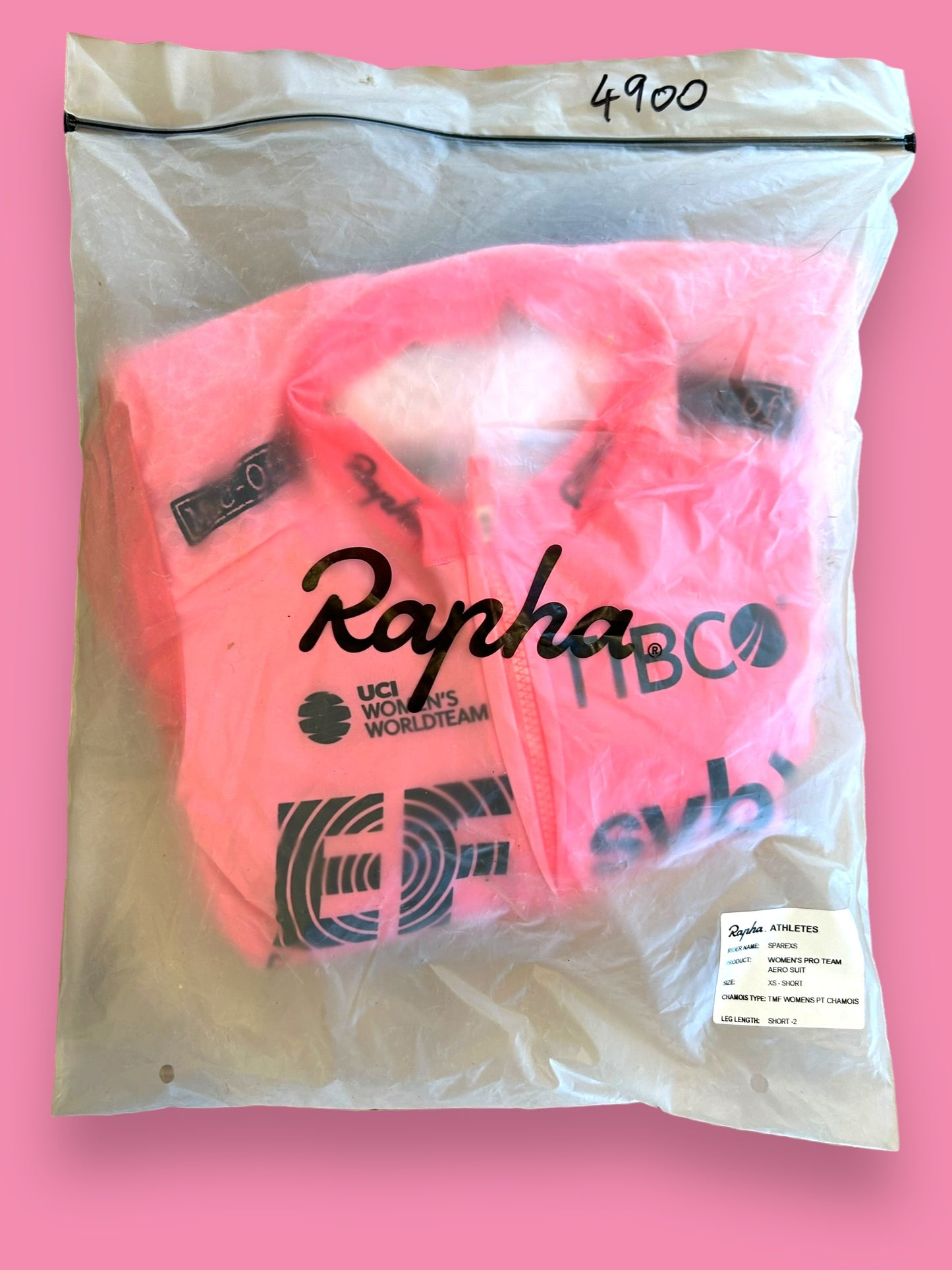 Aerosuit Roadsuit Womens   | Rapha Pro Team |  EF Education First  | Pro Cycling Kit