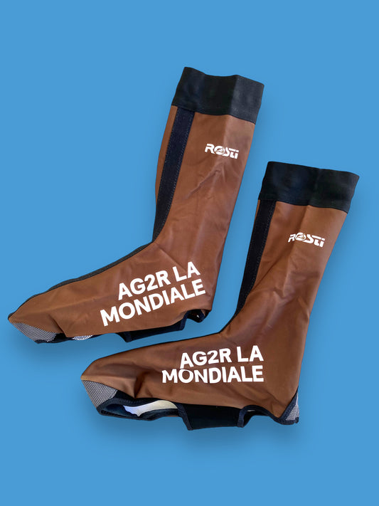 Winter Thermal Shoe Covers | Rosti | AG2R La Mondiale | Pro Cycling Kit