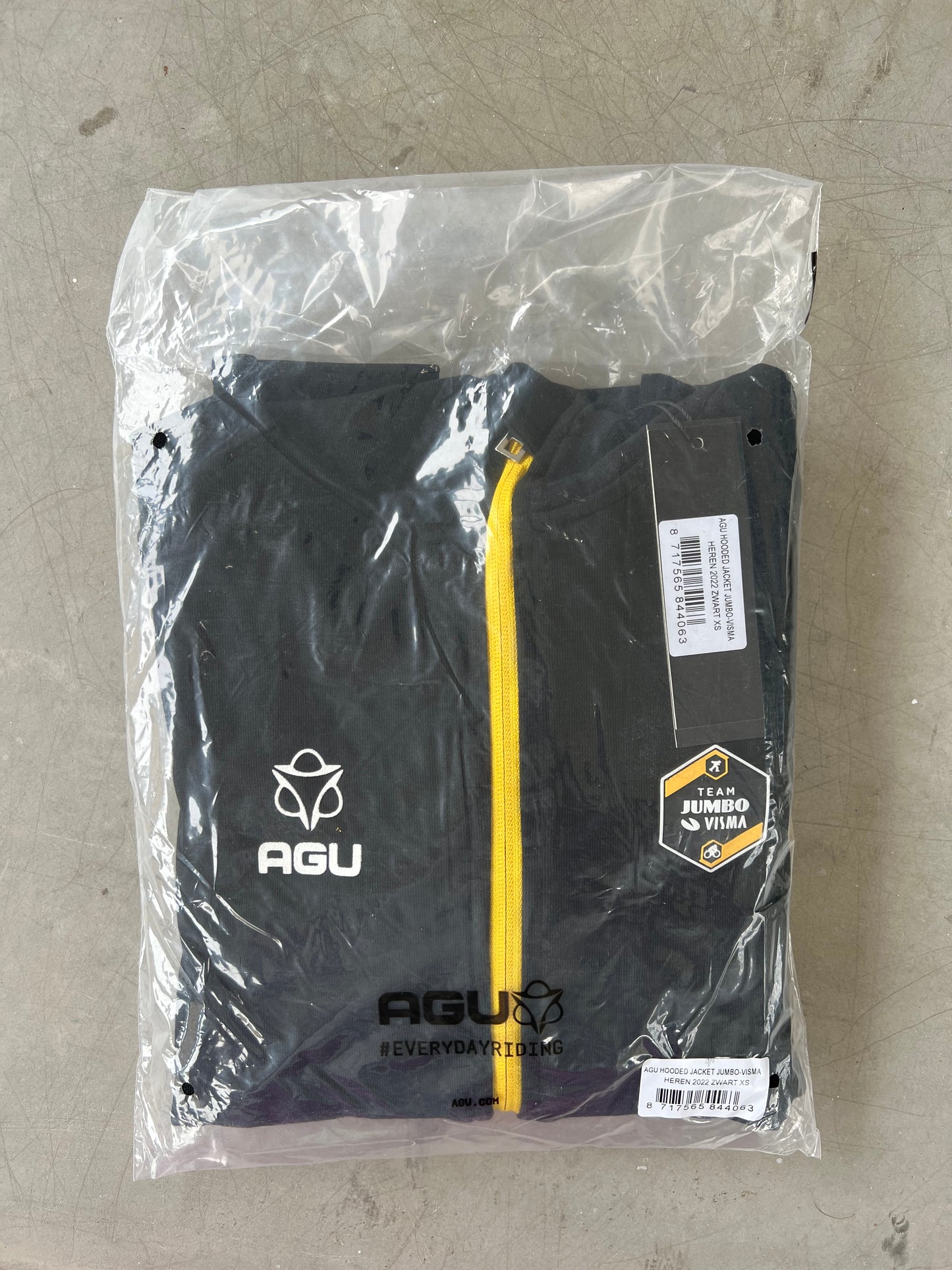 Jumbo Visma | Agu Casual Jacket / Hoodie | S | Rider-Issued Casual Team Kit