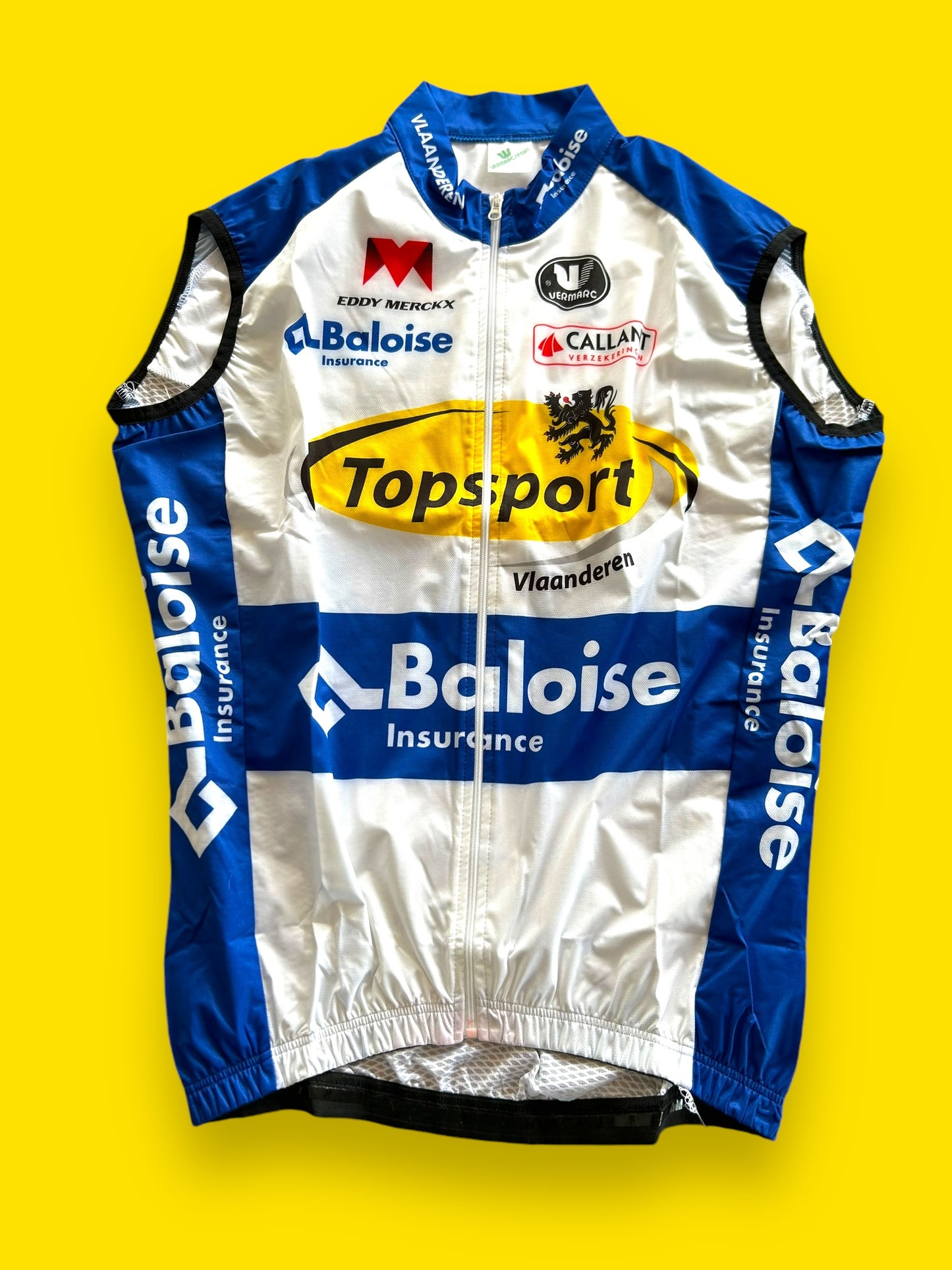 Wind Vest / Gilet | Vermarc | Sport Vlaanderen / Baloise | Pro Team Cycling Kit