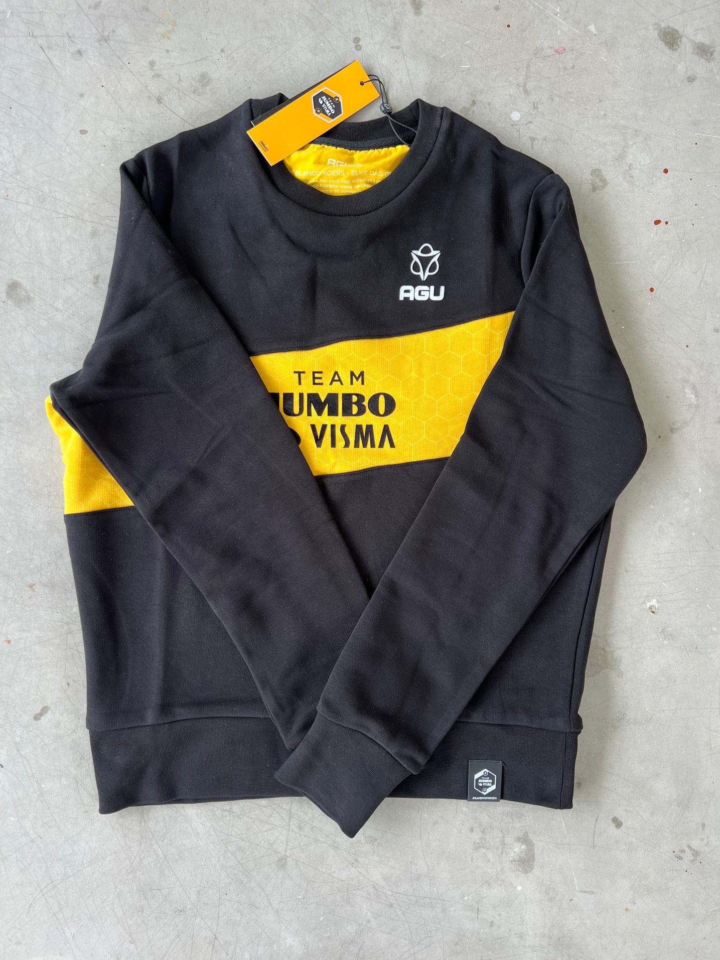 Jumbo Visma | Agu Casual Jumper | XS | Rider-Issued Casual Team Kit