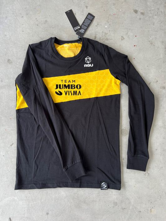 Jumbo Visma | Agu Casual Long Sleeve T-Shirt | XS | Rider-Issued Casual Team Kit