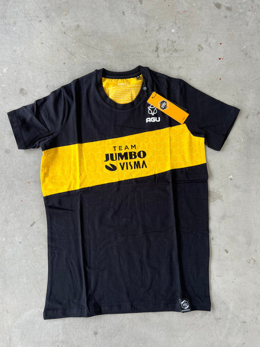 Jumbo Visma | Agu Casual Short Sleeve T-Shirt | S | Rider-Issued Casual Team Kit