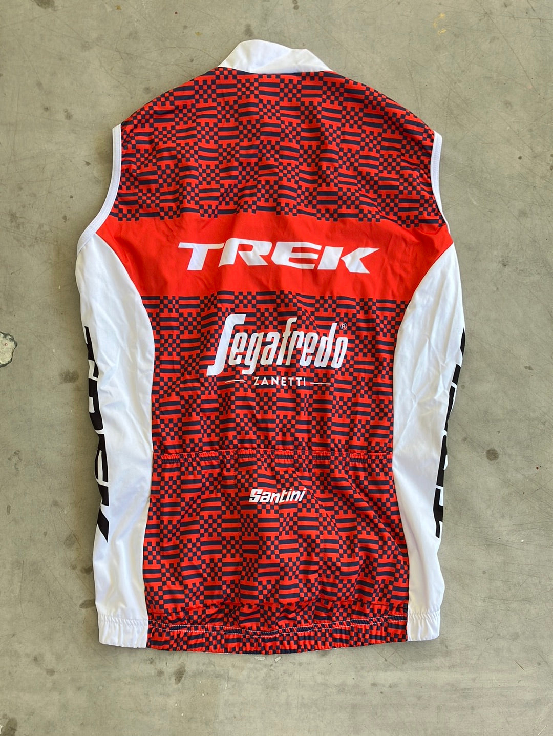 Wind Vest / Gilet | Santini | Trek Segafredo | Pro-Issued Cycling Kit