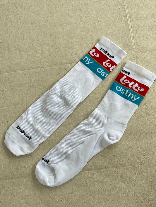 Race Socks | Vermarc | Lotto Dstny | Pro Team Cycling Kit