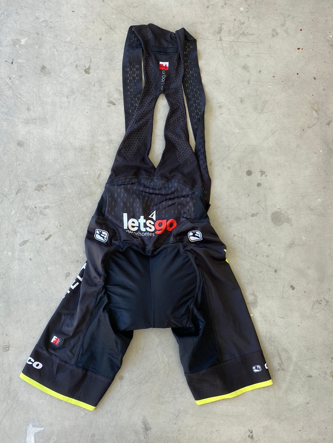 Bib Shorts Rider-Issued | Giordana | Mitchelton Scott | Pro Cycling Kit