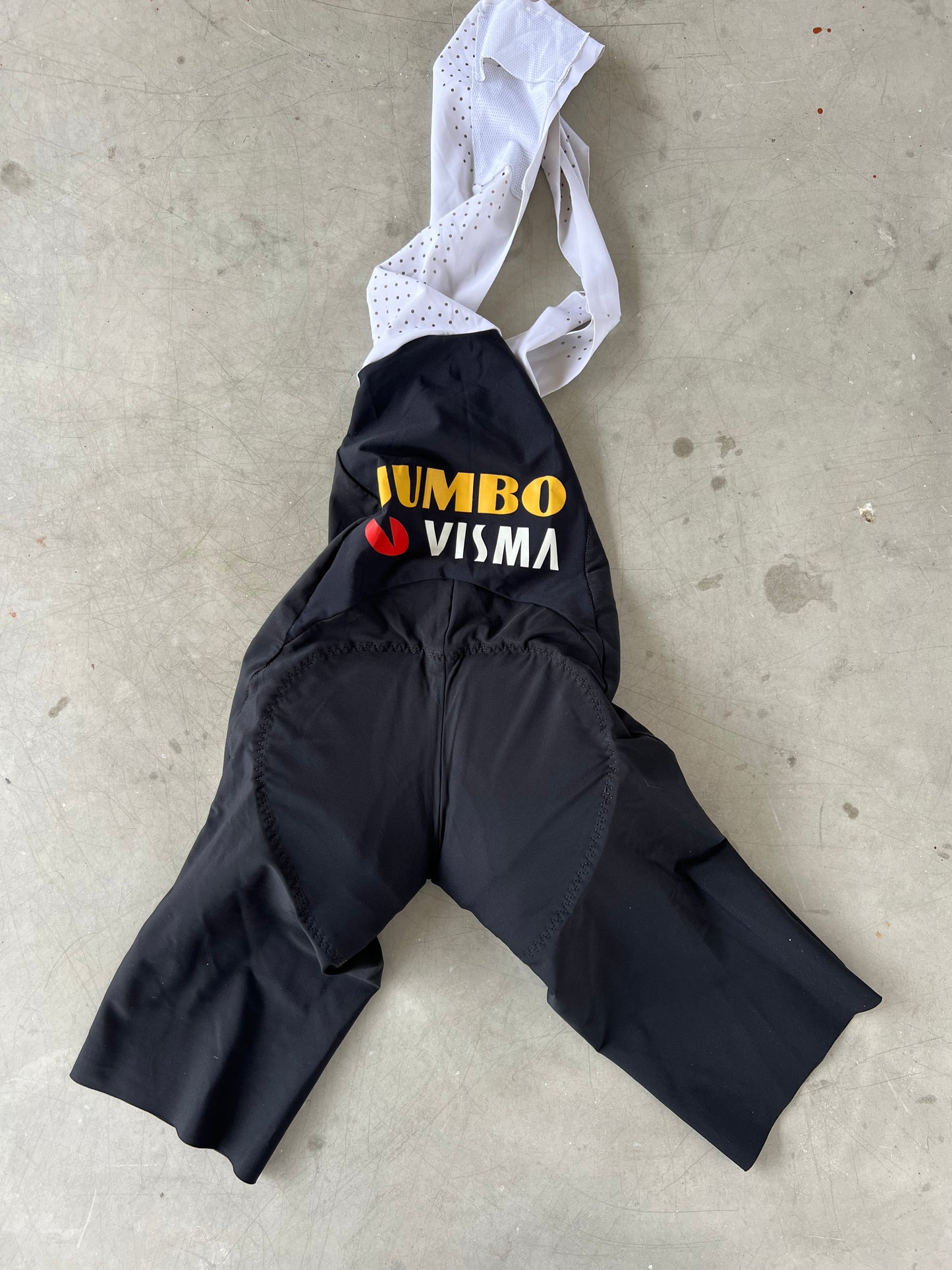 Jumbo Visma | Agu Bundle - Long Sleeve Jersey, Bib Shorts, Vest & Gloves | XS | Rider-Issued Pro Team Kit