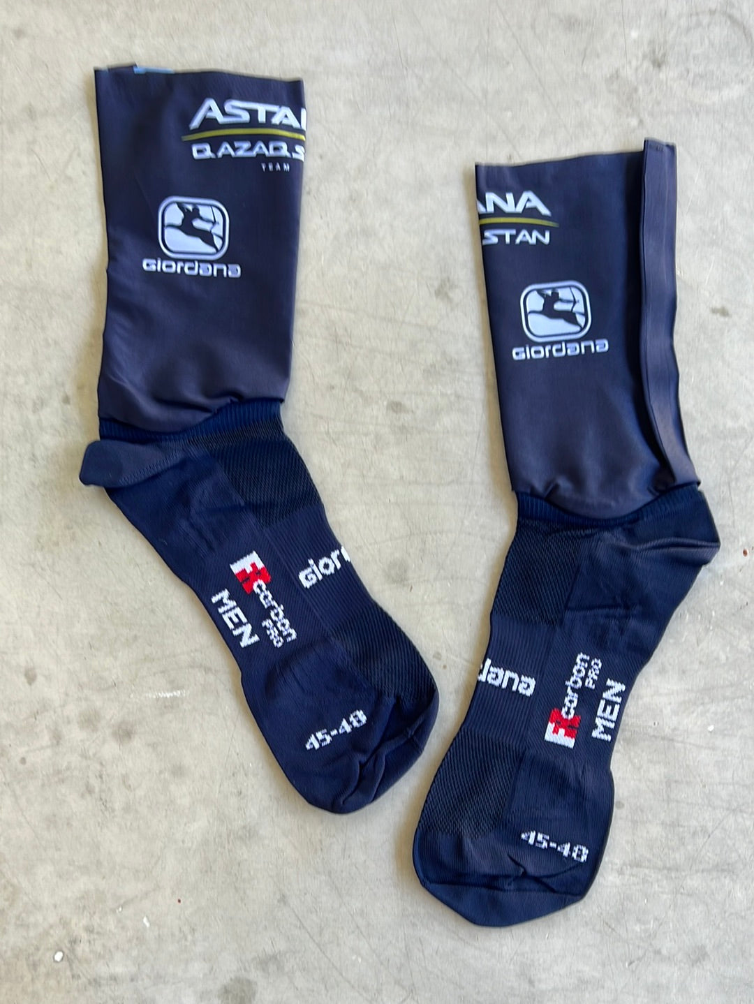 Aero Socks | Giordana | Astana Qazaqstan | Pro-Issued Cycling Kit