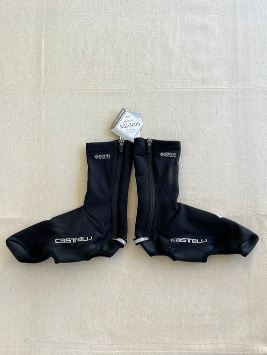 Winter Shoe Covers / Overshoes Thermal Espresso | Castelli | Soudal / Deceuninck Quick-Step | Pro-Issued Cycling Kit