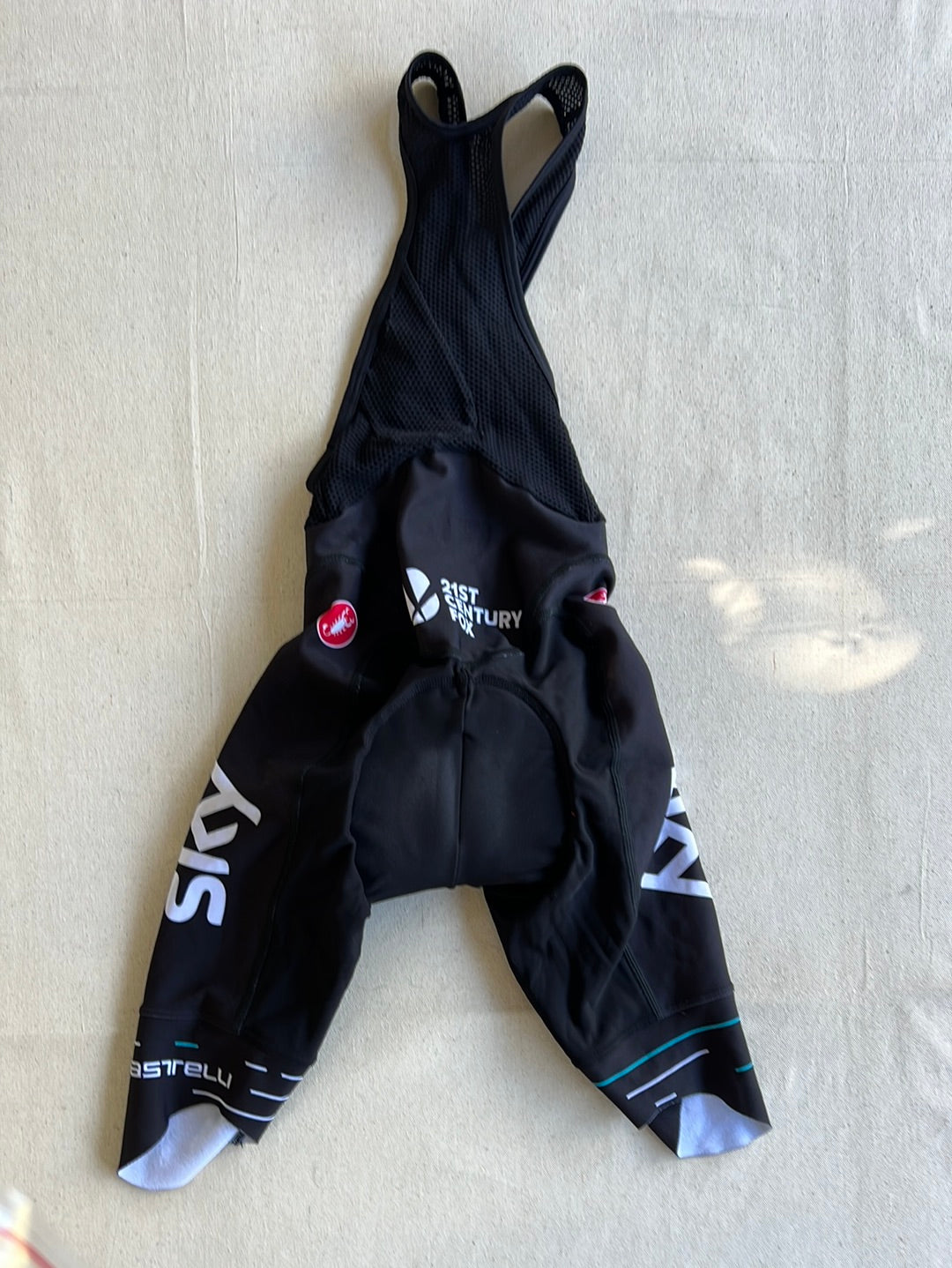 Thermal Winter Bib Shorts Omloop | Castelli | Team Sky | Pro Cycling Kit