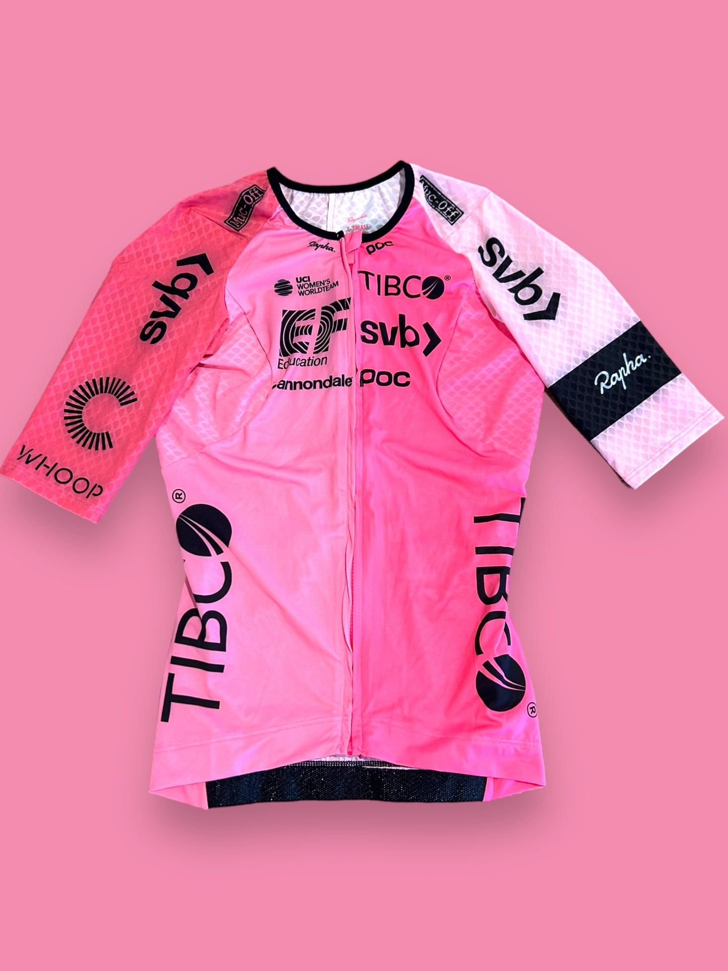 Short Sleeve Aero Jersey Womens | Rapha Pro Team |  EF Education First  | Pro Cycling Kit