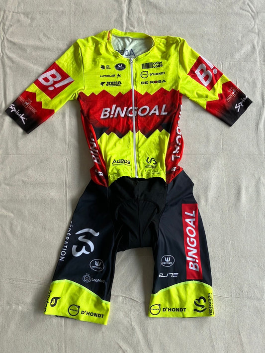 Short Sleeve Road Suit | Vermarc | Bingoal WB Pro Team | Pro Cycling Kit