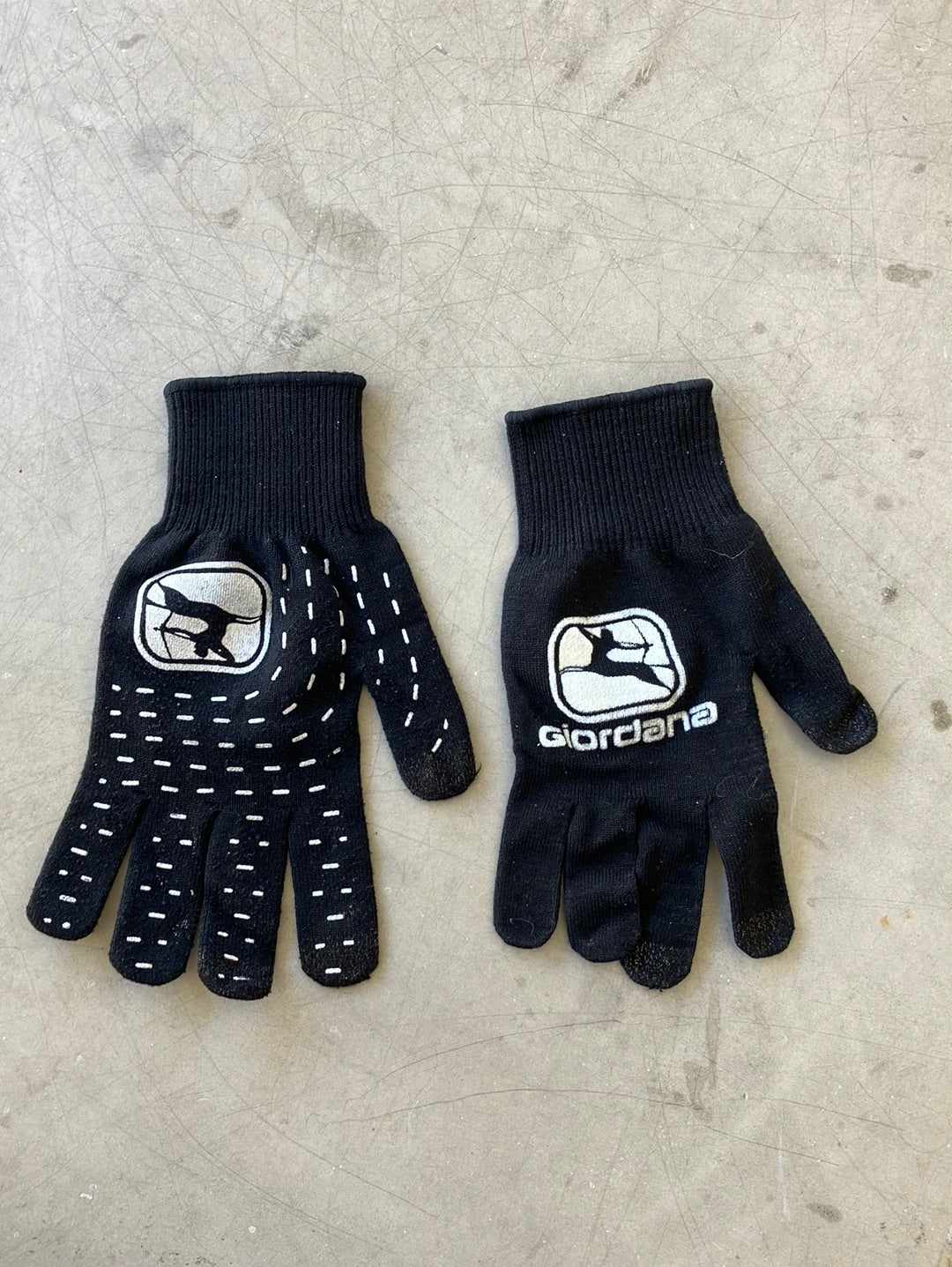 Winter Long Finger Gloves Wool Thermal| Giordana | Bianchi Bike Exchange | Pro Cycling Kit