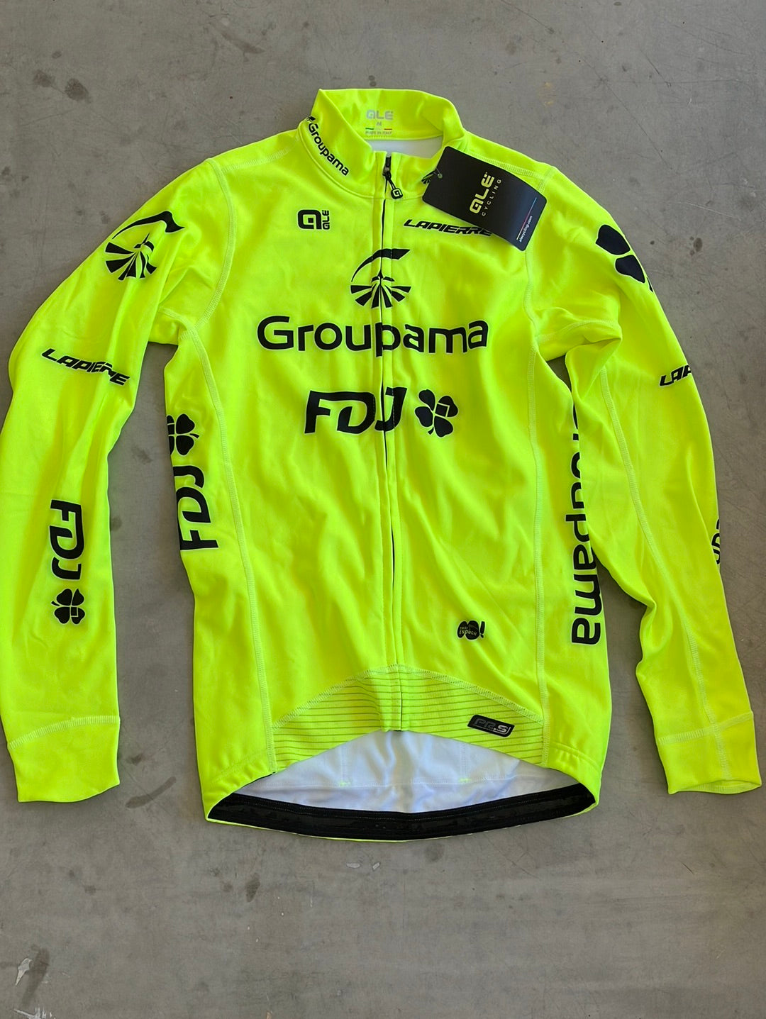 Long Sleeve Thermal Jersey | Ale | Groupama Française des Jeux FDJ | Pro Team Cycling Kit