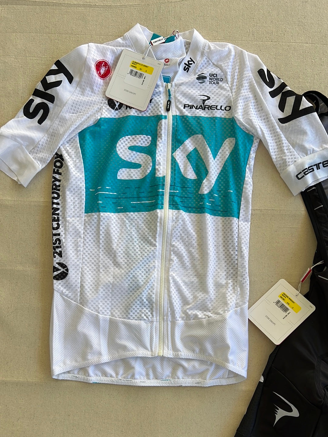 Cycling Kit Bundle - Summer Jersey & Bib Shorts | Castelli | Team Sky | Pro Cycling Kit