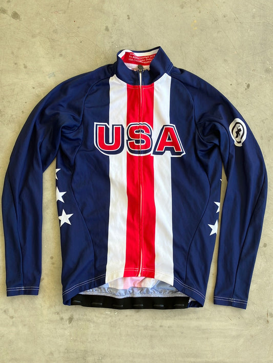 Light Long Sleeve Jersey | Assos | USA Men National Team | Pro-Issued Cycling Kit