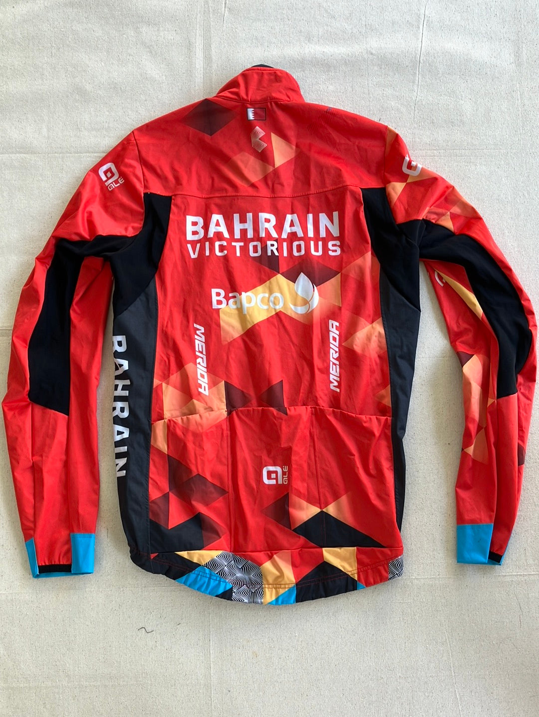 Rain Jacket | Ale | Team Bahrain Victorious | Pro Cycling Kit