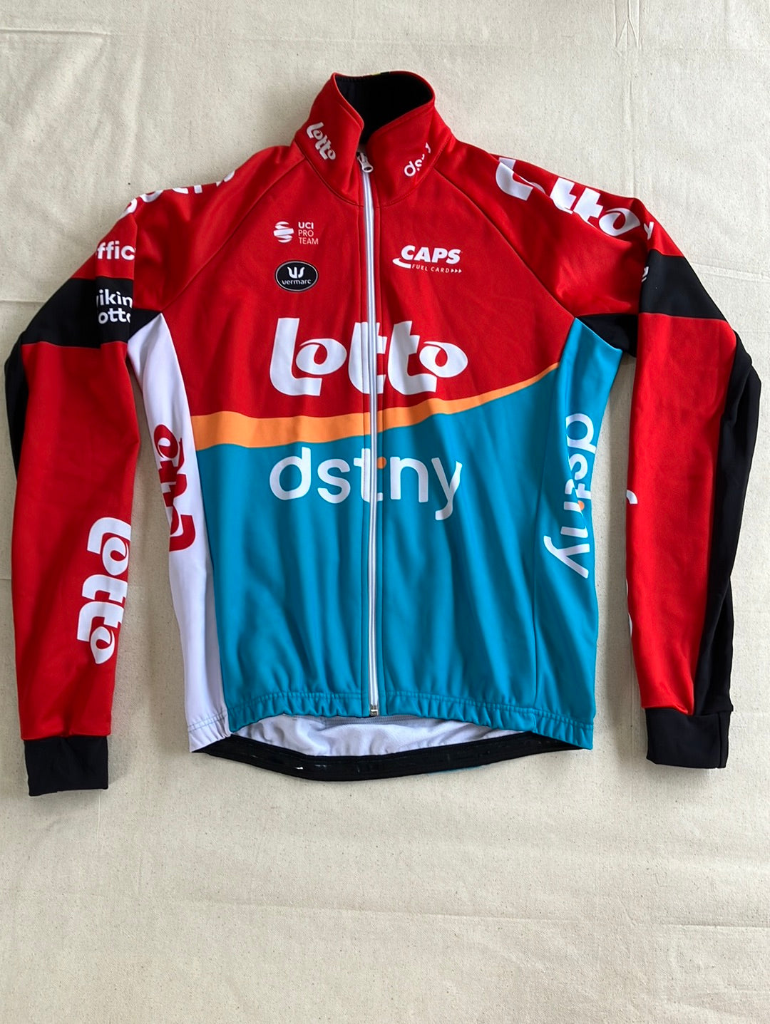 Winter Jacket | Vermarc | Lotto Dstny | Pro Team Cycling Kit