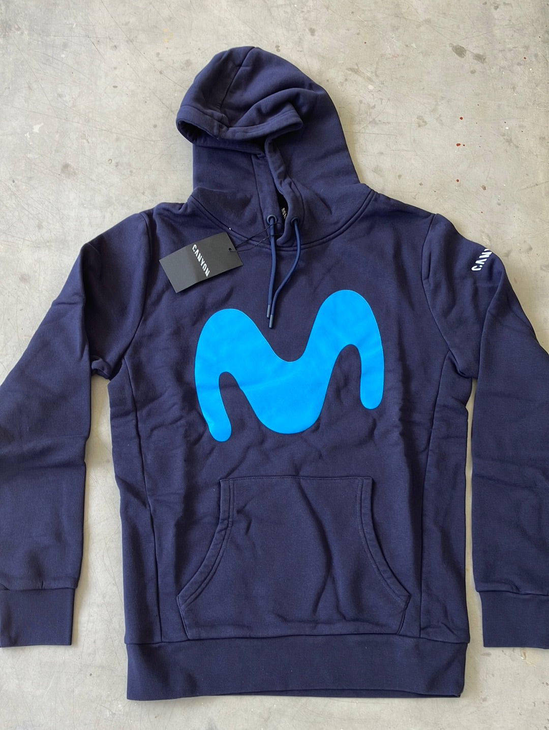 Casual Hoodie / Hooded Track Top /Jumper | Canyon | Blue | Movistar | Pro Kit